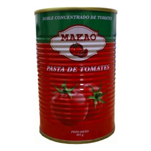 Pasta De Tomates Doble Concentrado De 425gr Makao