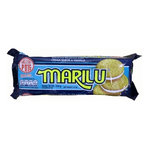 Galleta Marilu Crema Sabor Vainilla De 216gr Galletas Puig