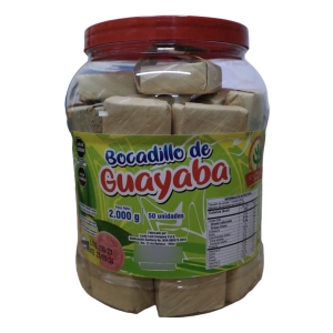 Dulce De Guayaba Rico Tarro De 2kg 50 Unidades