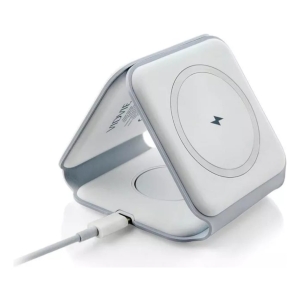 Cargador Rápido Inalámbrico Para iPhone Watch AirPods 3 En 1