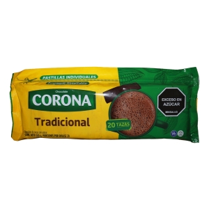 Chocolate En Barra Corona Tradicional 500gr