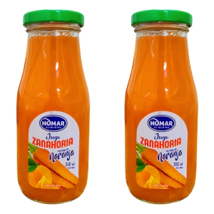 Jugo Rico De Zanahoria Pulpa Naranja 280ml X 2 Unidad