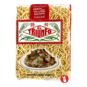 Fideos Instantáneos El Triunfo De 250g Pack X4 Unidades.