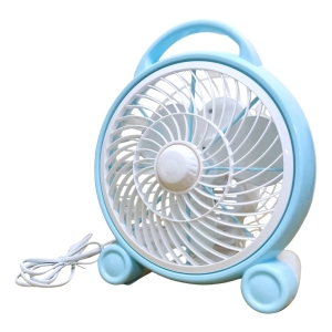 Ventilador 3 Aspas Silencioso 2 Velocidades Practico De Mesa