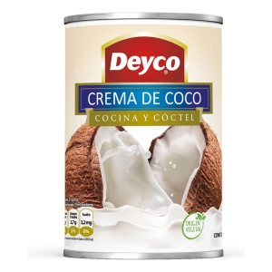 Crema De Coco Deyco 396g Pack X3uni