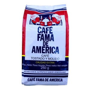 Café Tostado Y Molido Calidad Extra 250g Fama De América