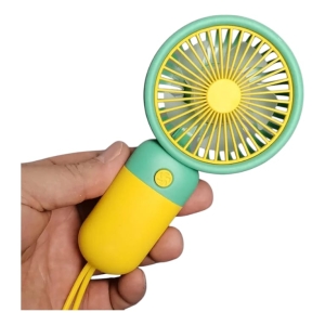 Ventilador Minis Portátil De Mano Cowork Velocidades Usb