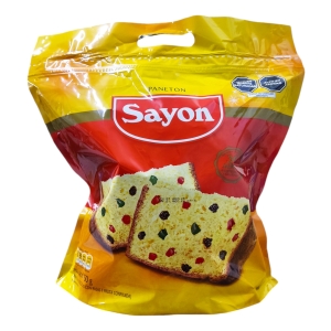 Paneton Especial Bizcocho Pasas Fruta Confitada 750g Sayon