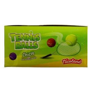 Chicles De Sabores Tennis Balls 100uni De Maniexpress