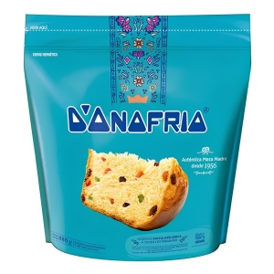 Paneton Especial Bizcocho Pasa Fruta Confitada 880g Danafria