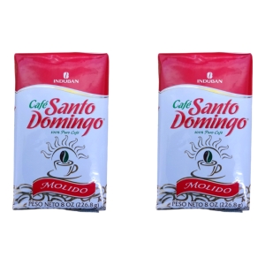 Cafe Santo Domingo Molido Dominicano 226.8g X2uni