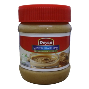 Mantequilla De Mani 100% Deyco 340gr De Delicia