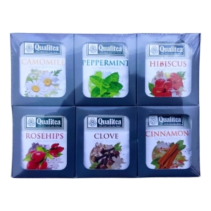 Té Pack De 6 Infusión Hiervas 60uni Qualitea Colección 240g