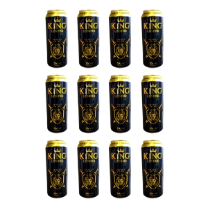 Bebida Energizante Poderosa 12uni 500ml King Legend Energy