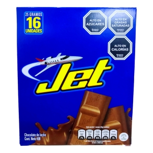 Chocolate Jet Original Caja 16uni 400g Especial