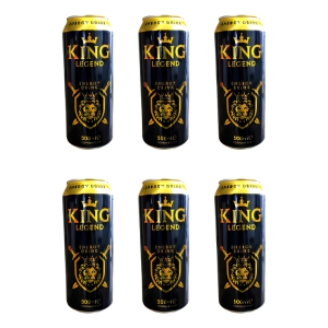 Bebida Energizante Poderosa 6uni 500ml King Legend Energy